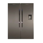 یخچال فریزر الکترواستیل دوقلو مدل کوآلیتی ES21 رنگ تیتانیوم- فروشگاه بوش فرنیش در تهران