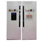 دوقلو الکترواستیل دستگیره مخفی یخساز اتوماتیک es23 سری یونیک پلاس- فروشگاه بوش فرنیش در تهران